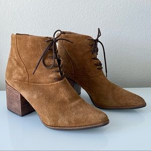 Matisse “Vixen” Suede Pointed Toe Booties